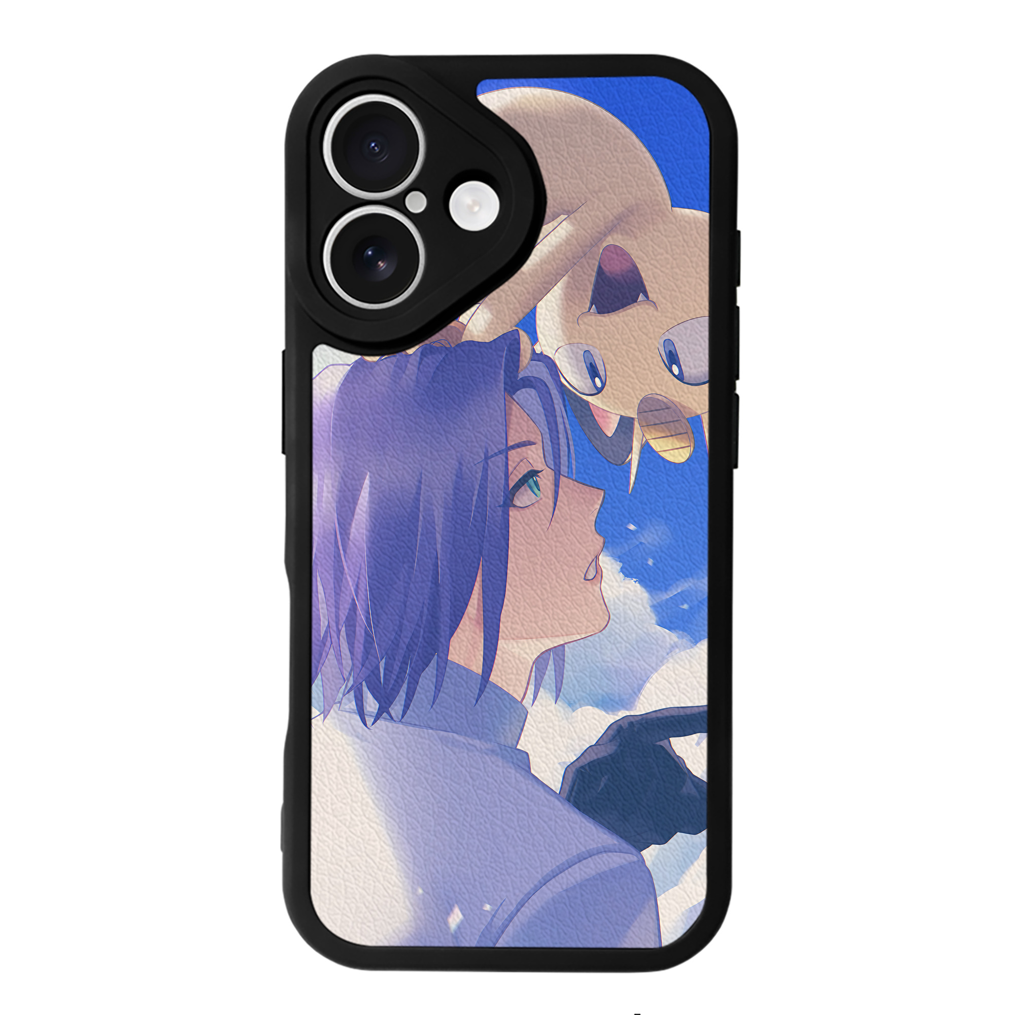 （画像用） ポケットモンスター Pokémon 【iPhone 16シリーズ対応】シリコンスマホケース（レザー調） 材質：シリコン